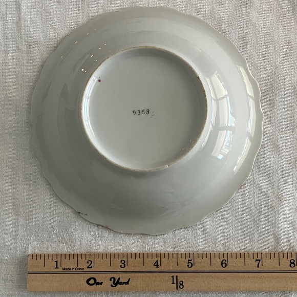 Vintage Floral Ceramic 7” Bowl - Picture 2 of 3